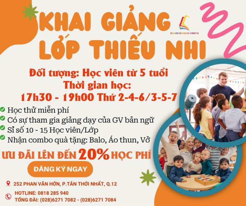 Trung tâm Anh ngữ Sắc Màu