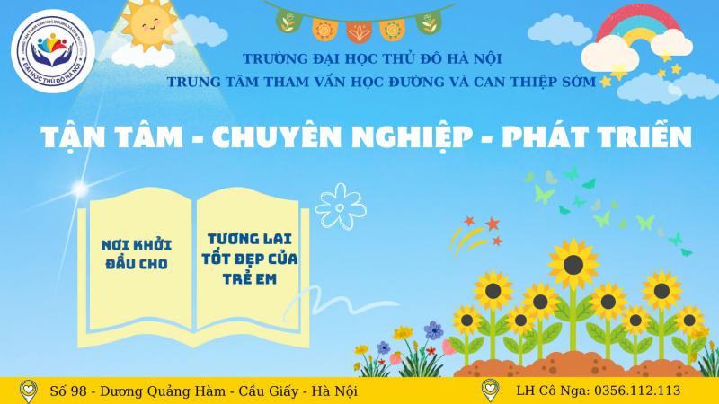 Tập huấn dạy trẻ chậm nói của Trung tâm can thiệp sớm ĐH Thủ Đô