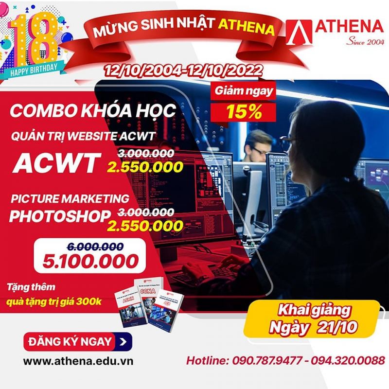 Trung tâm Đào tạo Công nghệ Thông tin Athena