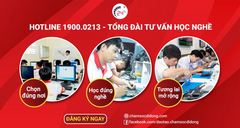 Trung Tâm Đào Tạo KTV Điện Thoại Và Laptop 24h