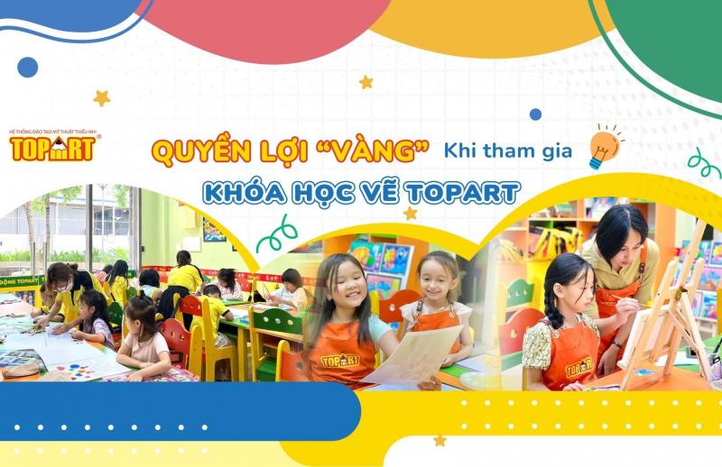 Trung Tâm Đào Tạo Mỹ Thuật Thiếu Nhi TopArt