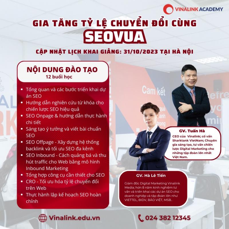 Trung Tâm Đào Tạo SEO VINALINK