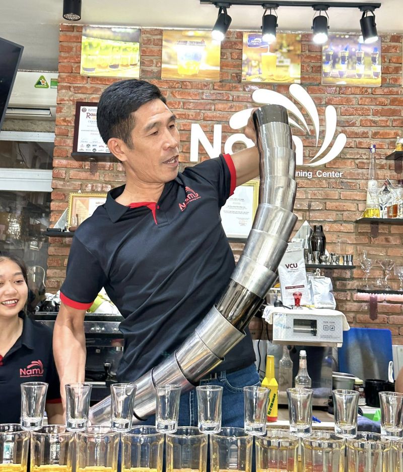 cooktai được pha chế tại Nấm