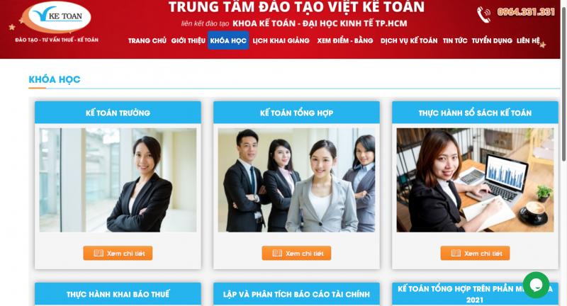 Trung tâm đào tạo Việt Kế Toán