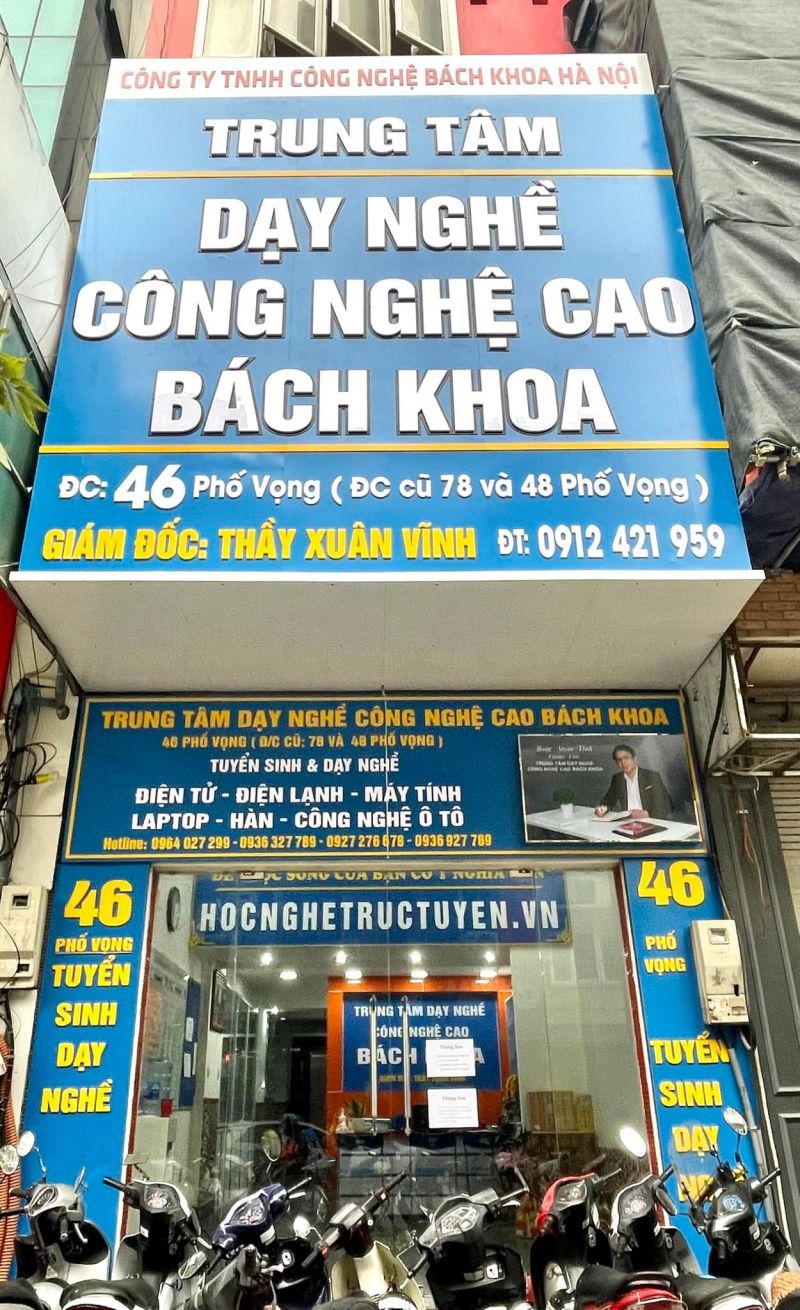 Trung tâm dạy nghề Bách Khoa - Xuân Vĩnh