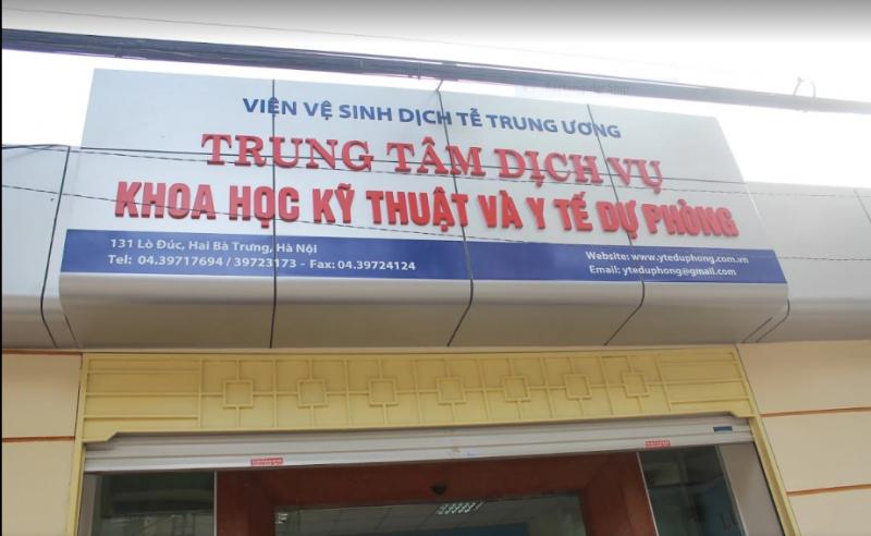 Trung Tâm Dịch Vụ Khoa Học Kỹ Thuật và Y Tế Dự Phòng