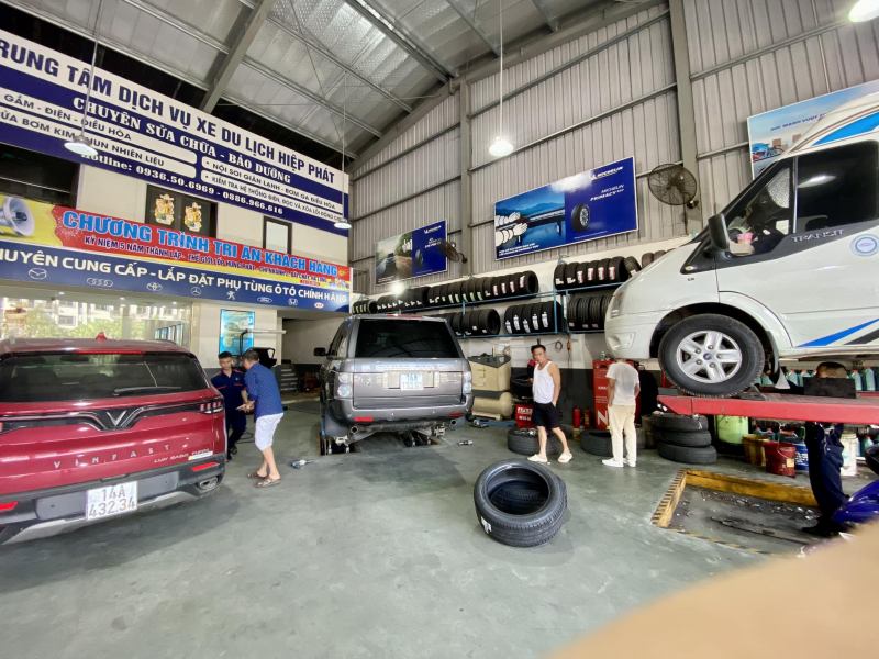 Trung tâm dịch vụ lốp xe Hiệp Phát
