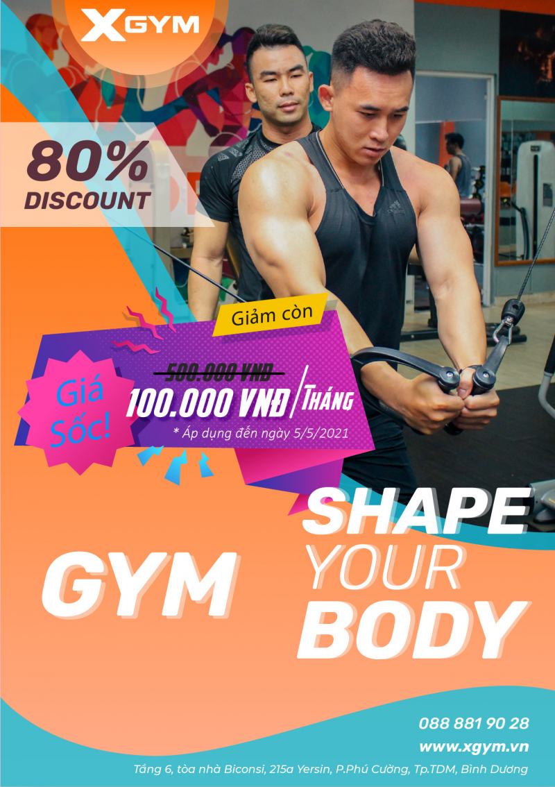 Trung tâm Fitness & Yoga XGYM Biconsi