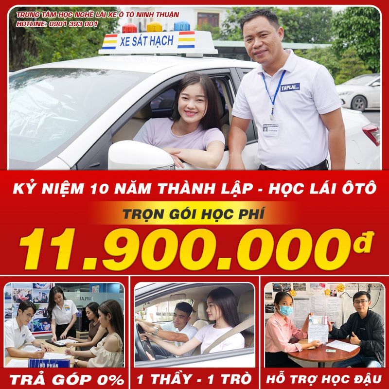 Trung Tâm Học Nghề Lái Xe Ô Tô Ninh Thuận