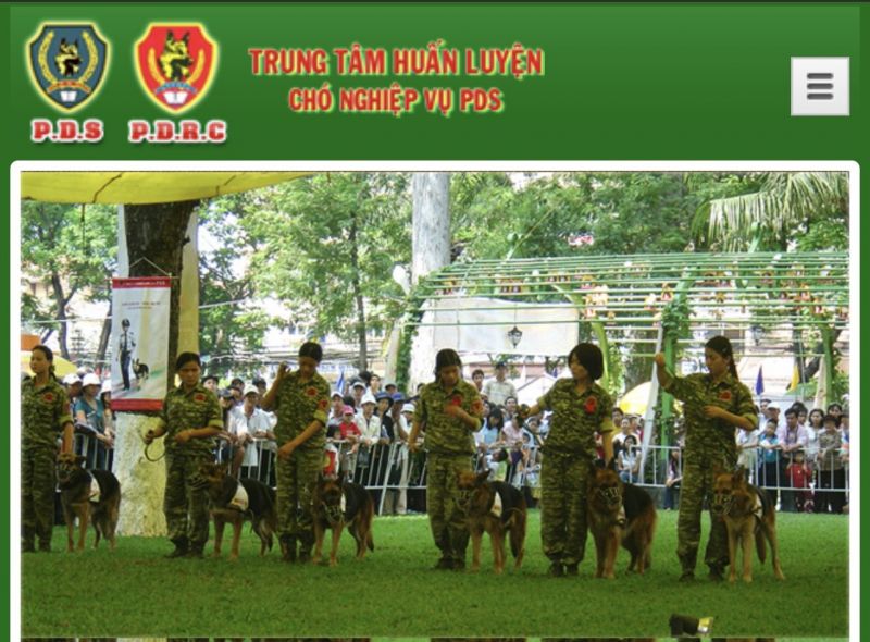 Trung tâm huấn luyện chó nghiệp vụ PDS tại Trâu Quỳ - Hà Nội