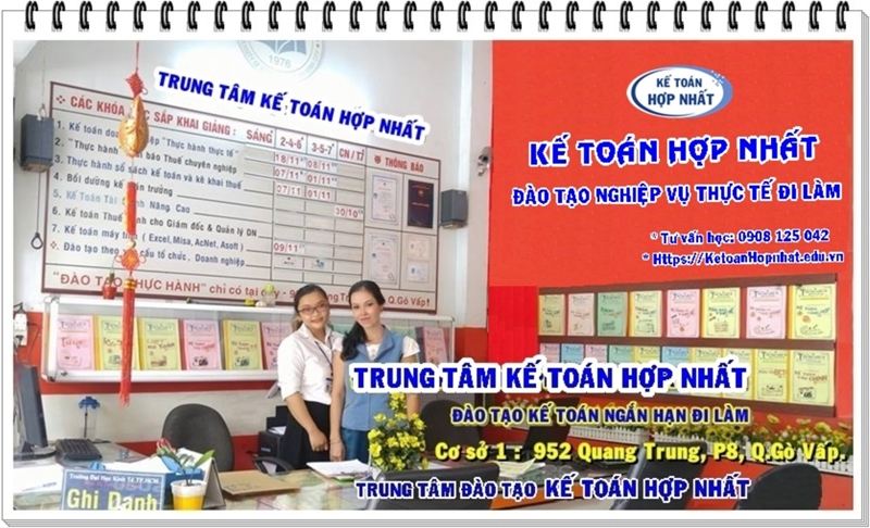 Trung tâm kế toán Hợp Nhất