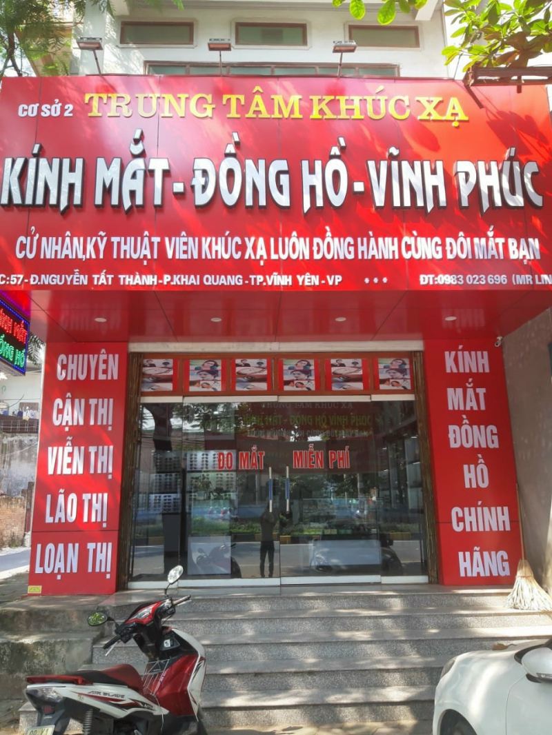 Trung tâm khúc xạ - Kính mắt - Đồng Hồ