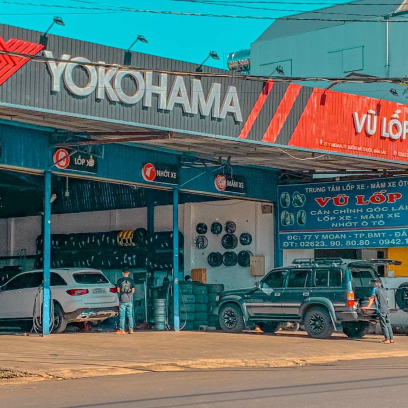 Trung tâm lốp xe - mâm xe oto Vũ Lốp