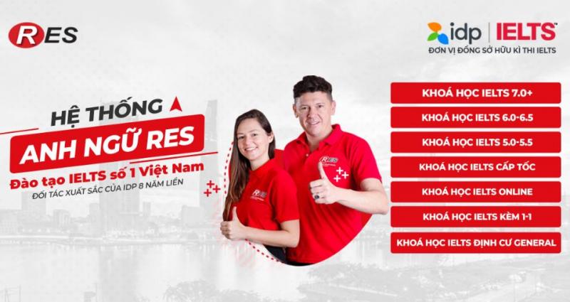 Khóa học Trung Tâm Luyện Thi Ielts - RES Huế