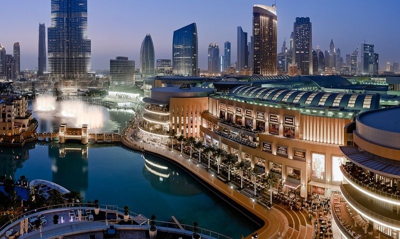 Trung tâm mua sắm Dubai Mall tại Dubai