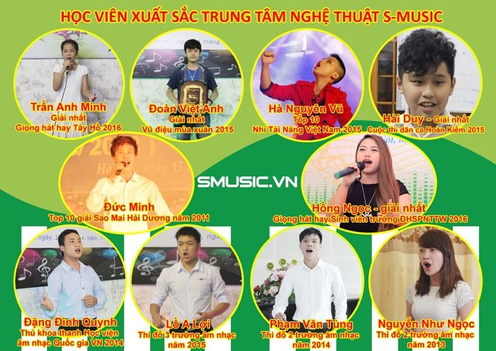 Các học viên xuất sắc của trung tâm