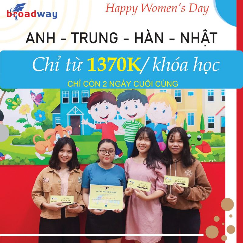 Trung tâm Ngoại ngữ Quốc tế Broad Way