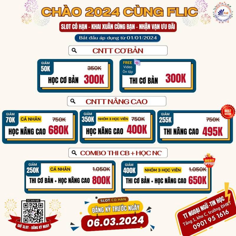 Trung tâm Ngoại ngữ – Tin học Trường Đại học Kinh tế