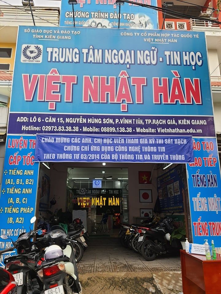 Trung Tâm Ngoại Ngữ - Tin Học Việt Nhật Hàn