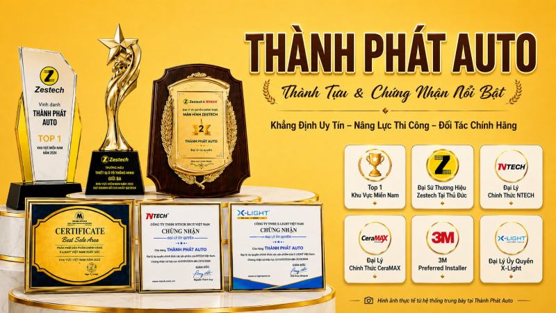 Trung tâm phụ kiện ô tô & đồ chơi xe hơi – Thành Phát Auto