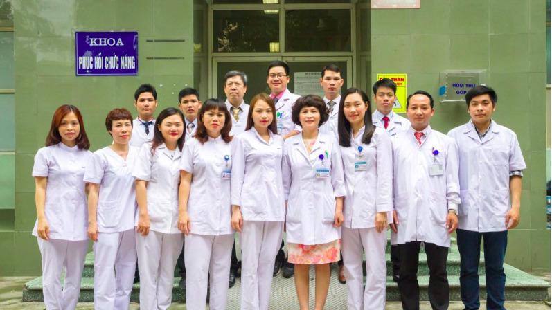 Đội ngũ bác sĩ tại Khoa Phục hồi chức năng - Bệnh viện Việt Đức