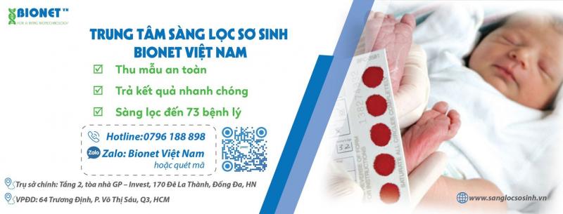 Trung tâm sàng lọc sơ sinh Bionet Việt Nam