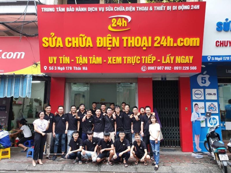 Trung tâm sửa chữa điện thoại 24H