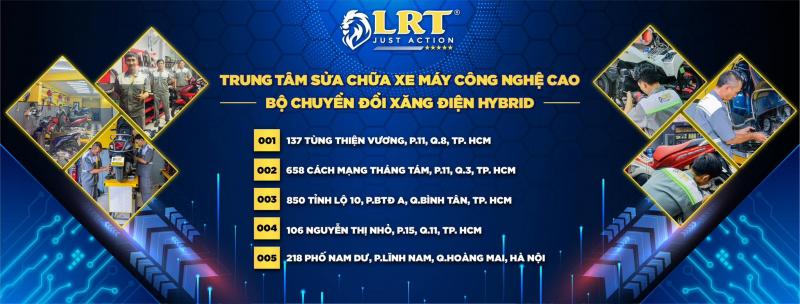 Trung tâm sửa chữa xe máy công nghệ cao LRT