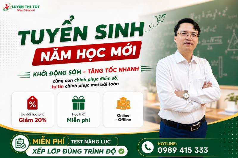 Trung tâm Thầy Thành - Luyện Thi Tốt