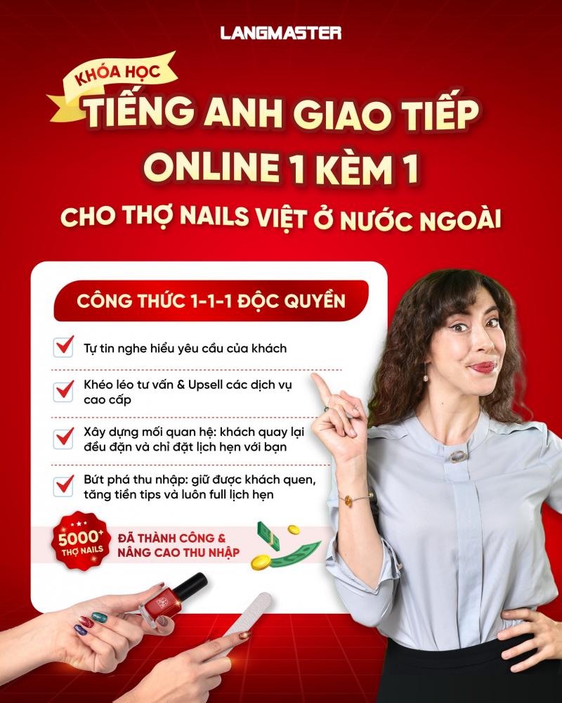 Trung tâm tiếng Anh Langmaster - Trung Tâm Tiếng Anh Chất Lượng Cao Cho Người Đi Làm
