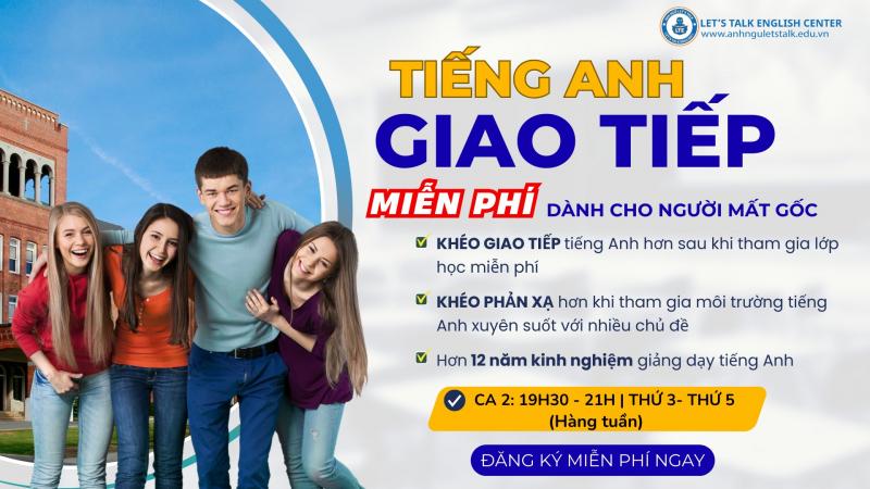 Trung tâm tiếng Anh Let’s Talk