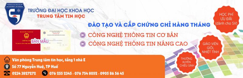 Trung Tâm Tin Học - Đại Học Khoa Học Huế