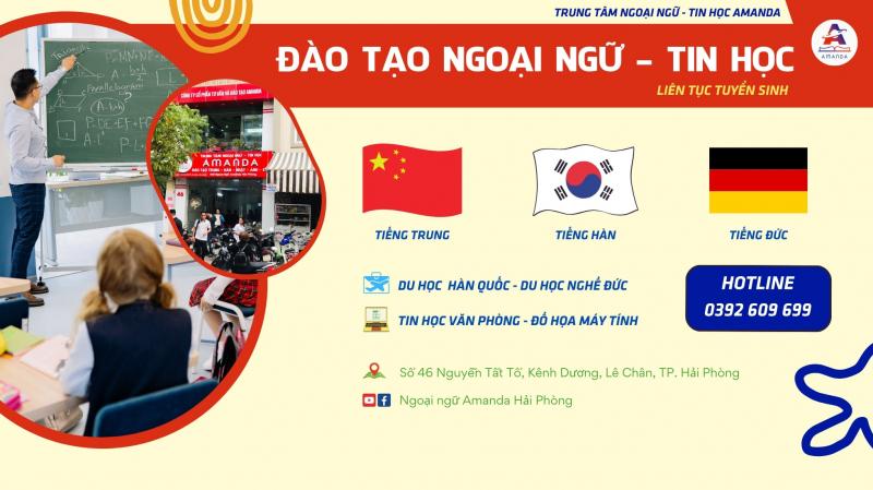 Trung tâm tin học văn phòng - ngoại ngữ Hải Phòng AMANDA