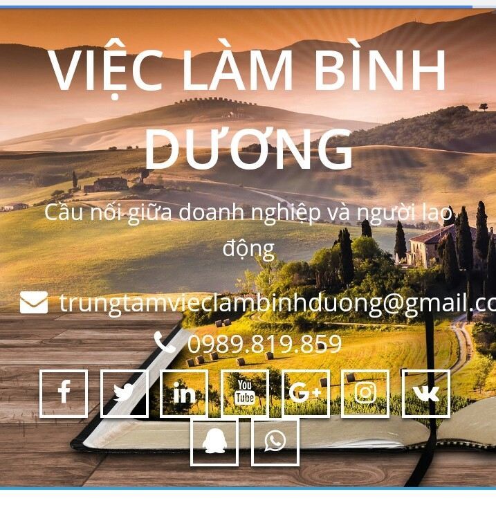 Trung tâm việc làm Bình Dương