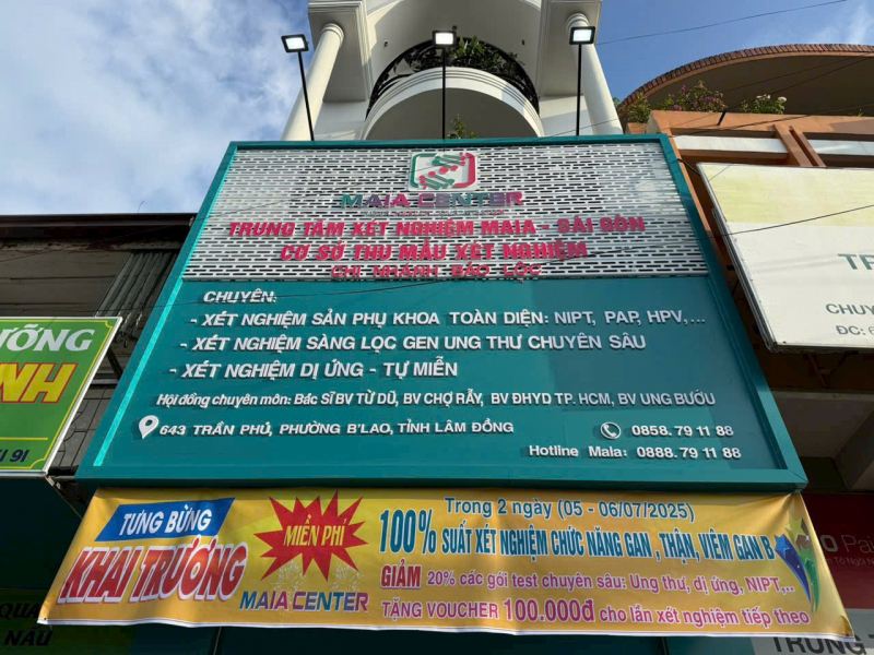 Trung tâm Xét Nghiệm Chất Lượng Cao MAIA