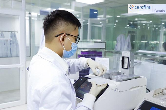Hệ thống phòng xét nghiệm tại EUROFINS GENTIS