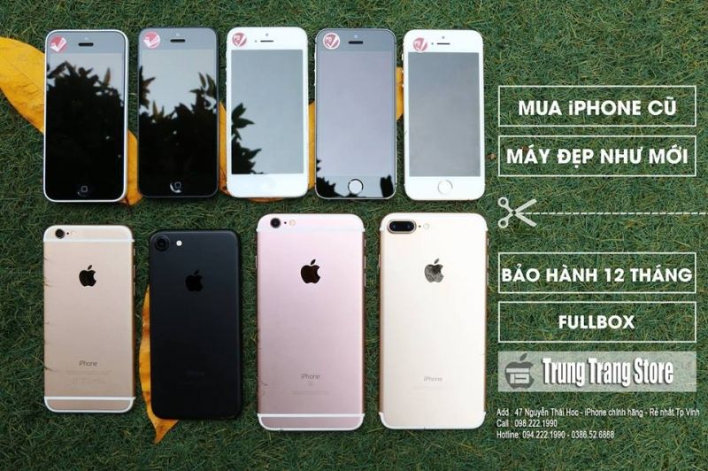Top 5 Địa chỉ mua iPhone cũ/mới uy tín nhất thành phố Vinh, Nghệ An