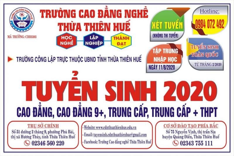 Trường Cao đẳng Nghề Thừa Thiên Huế