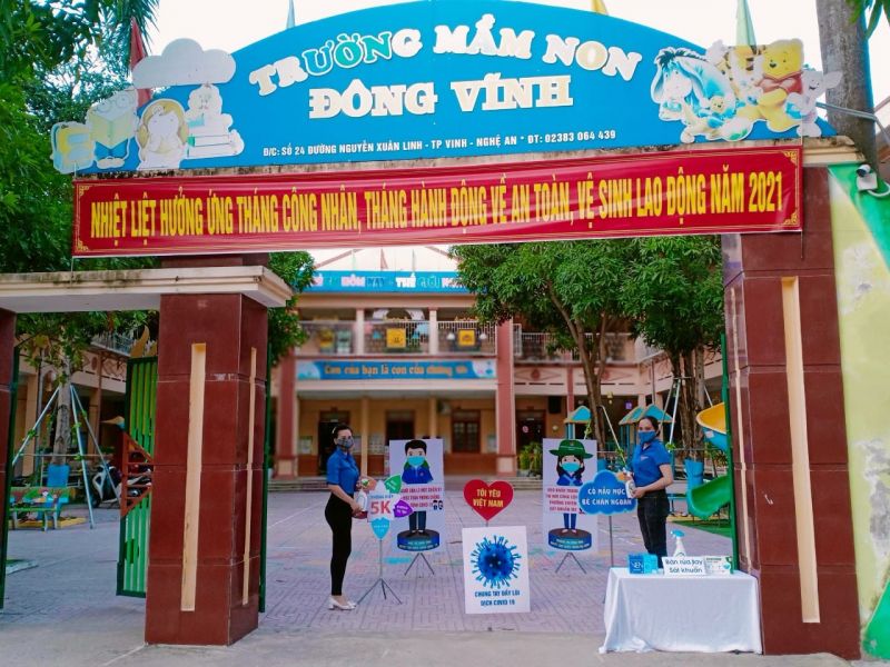 Trường mầm non Đông Vĩnh