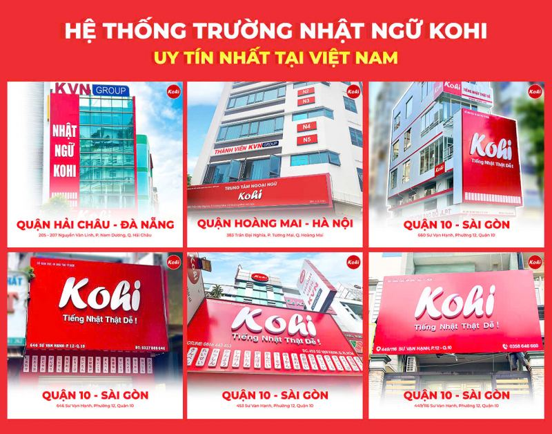 Trường Nhật Ngữ Kohi Sài Gòn