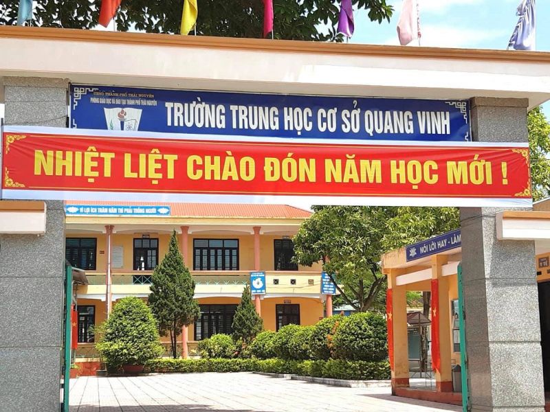 Trường THCS Quang Vinh TP Thái Nguyên