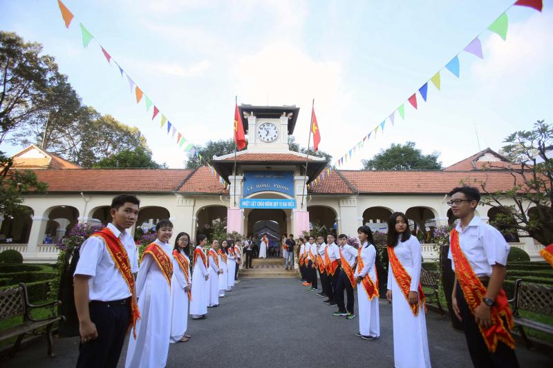 Nét cổ kính hoang sơ của Trường Chuyên Lê Hồng Phong