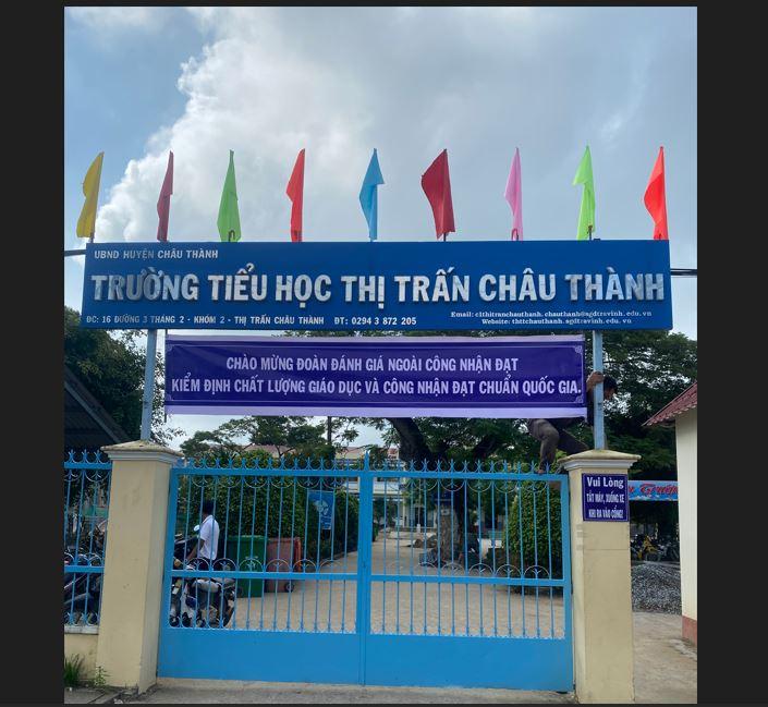 Trường Tiểu Học Thị Trấn Châu Thành