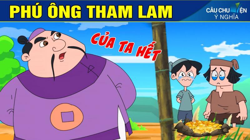 Truyện phú ông tham lam và ông lão chăn bò