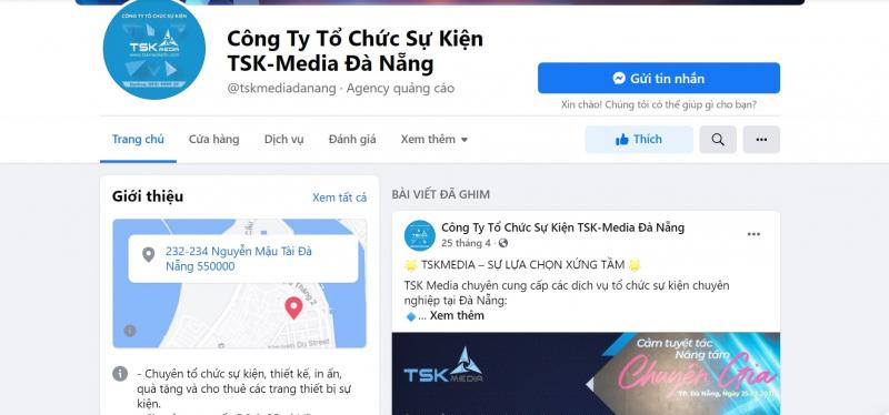 Giao diện facebook