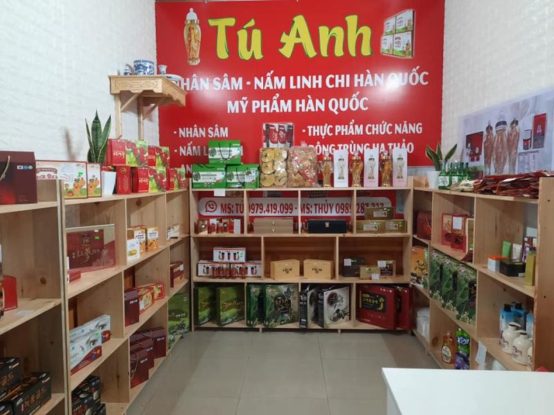 Tú Anh - Nhân sâm, nấm linh chi, mỹ phẩm Hàn Quốc