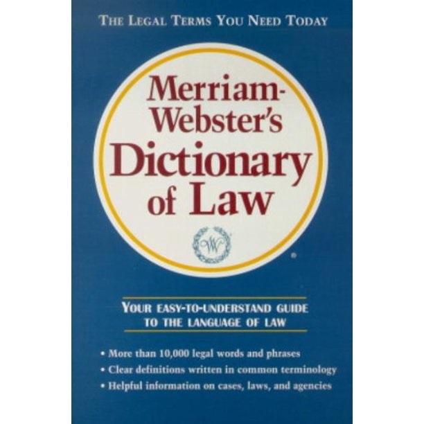 Từ điển Luật của Merriam-Webster