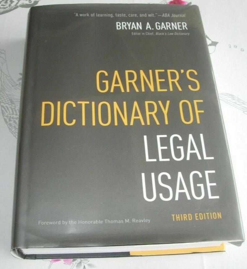 Từ điển sử dụng hợp pháp của Garner do Bryan A. Garner biên soạn