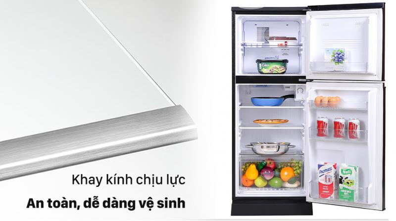 Tủ lạnh Aqua 130 lít AQR-T150FA(BS)