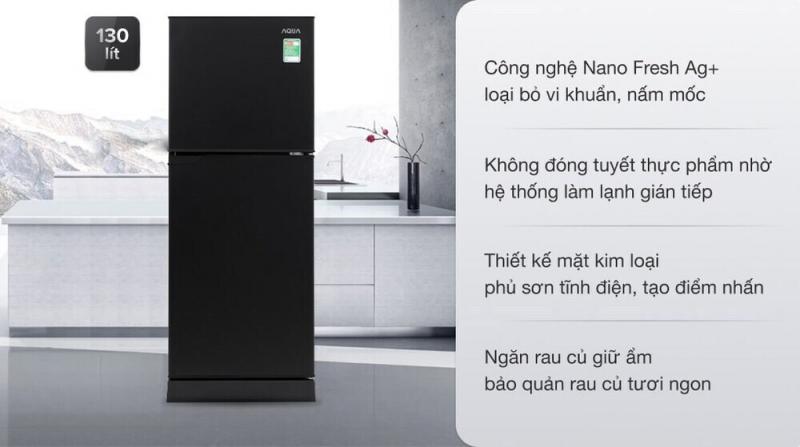 Tủ lạnh Aqua 143L AQR-T150FA(BS)